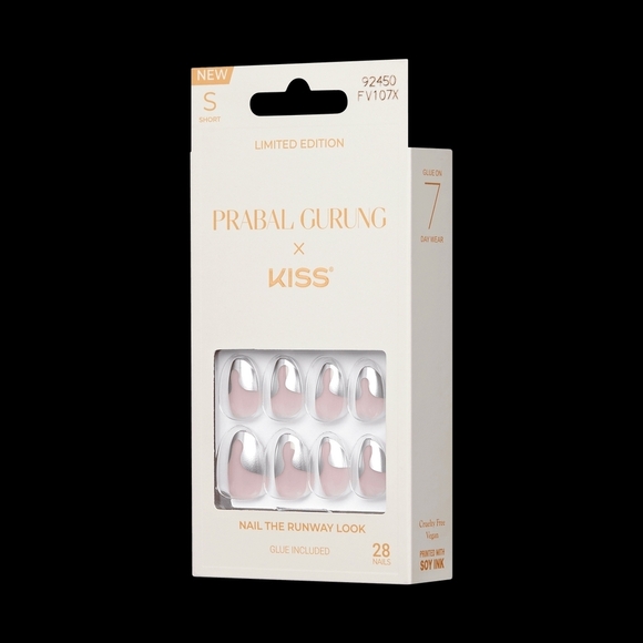 Limited Edition Prabal Grunge X Kiss Nails•28 Nails•Glue Included - Picture 1 of 12